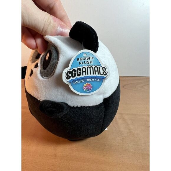 Eggamals panda  plush panda Nanco toy W/tag - Picture 2 of 7